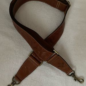 Patricia Nash Tooled Tan Guitar Strap